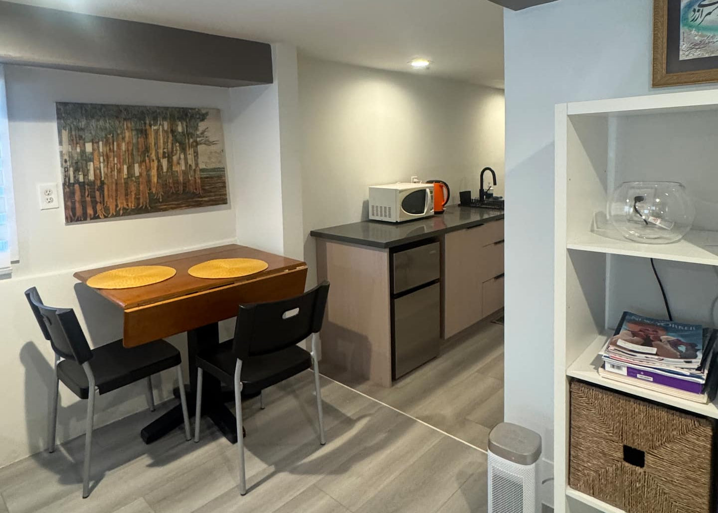 Modern Basement Studio in downtown Palo Alto