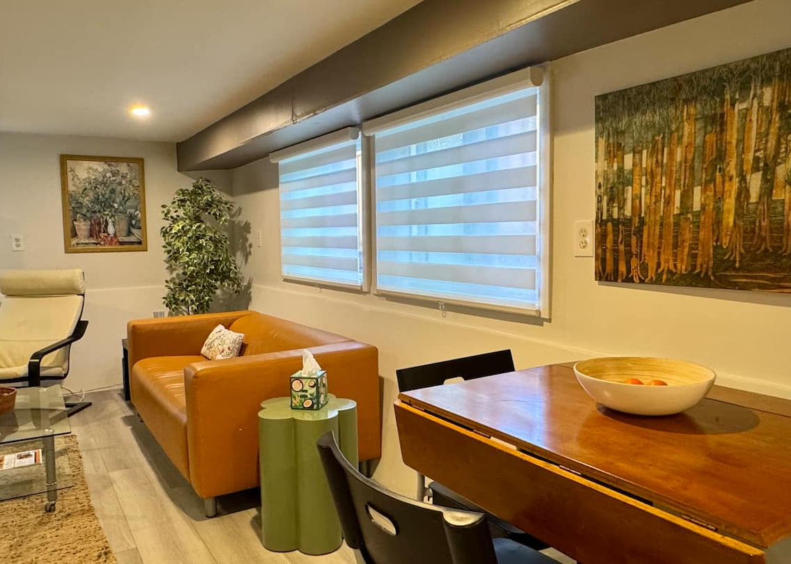Modern Basement Studio in downtown Palo Alto